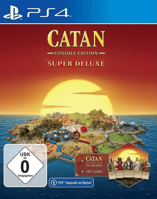 Catan: Console Edition [Super Deluxe] box art for Playstation 4